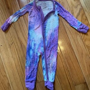 Little Sleepies Purple Tie Dye Sleeper